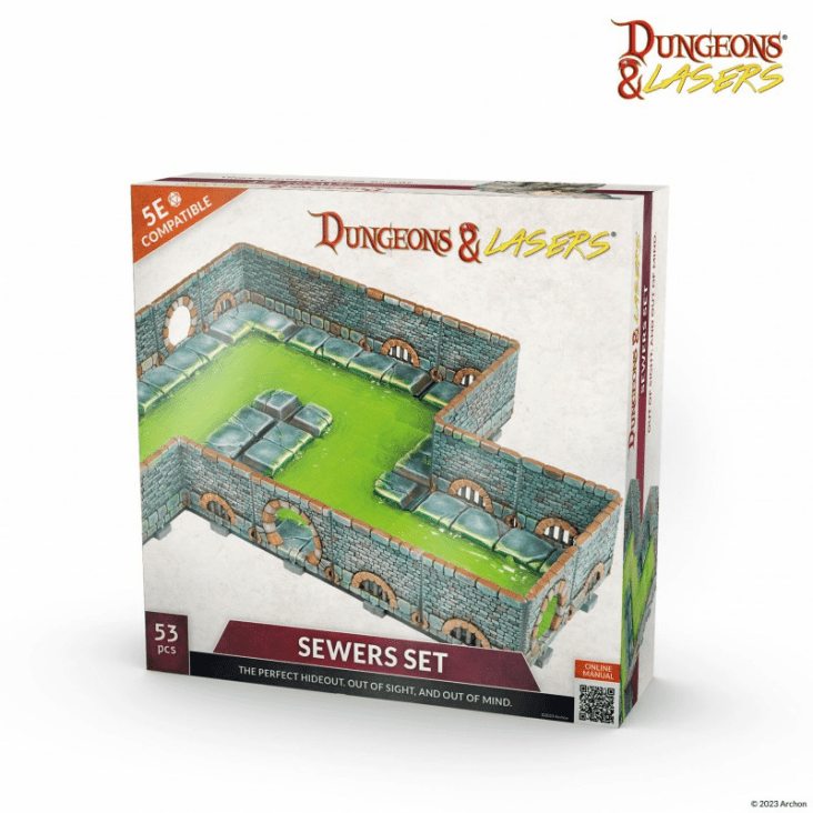 Dungeons & Lasers: Sewers Set 5
