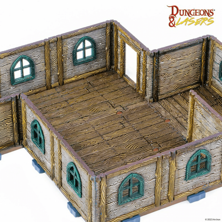 Dungeons & Lasers: Wooden Cottage 1