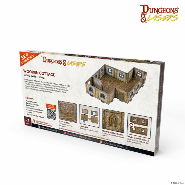 Dungeons & Lasers: Wooden Cottage 2
