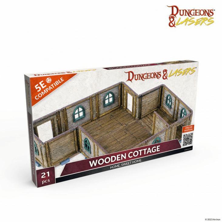 Dungeons & Lasers: Wooden Cottage 3