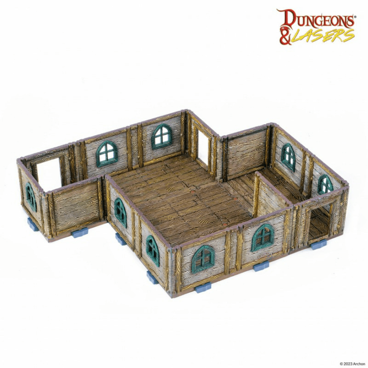 Dungeons & Lasers: Wooden Cottage 4