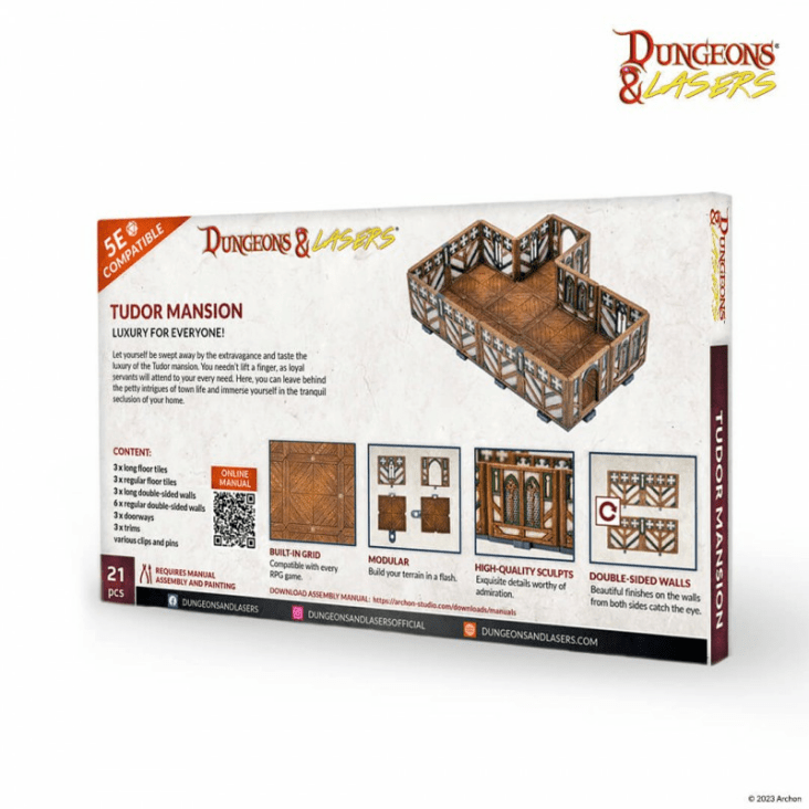 Dungeons & Lasers: Tudor Mansion 2