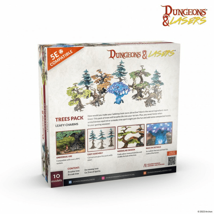Dungeons & Lasers: Trees Pack 3