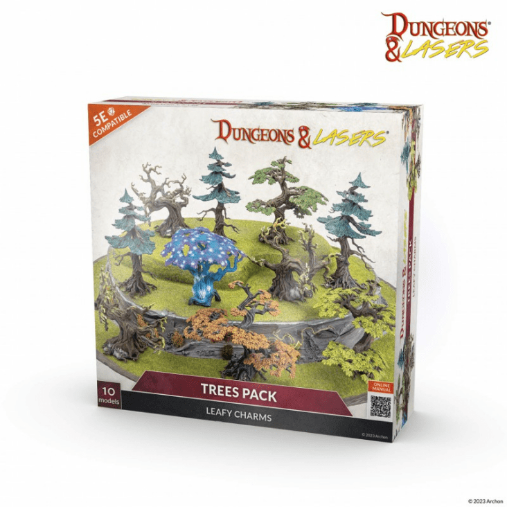 Dungeons & Lasers: Trees Pack 4