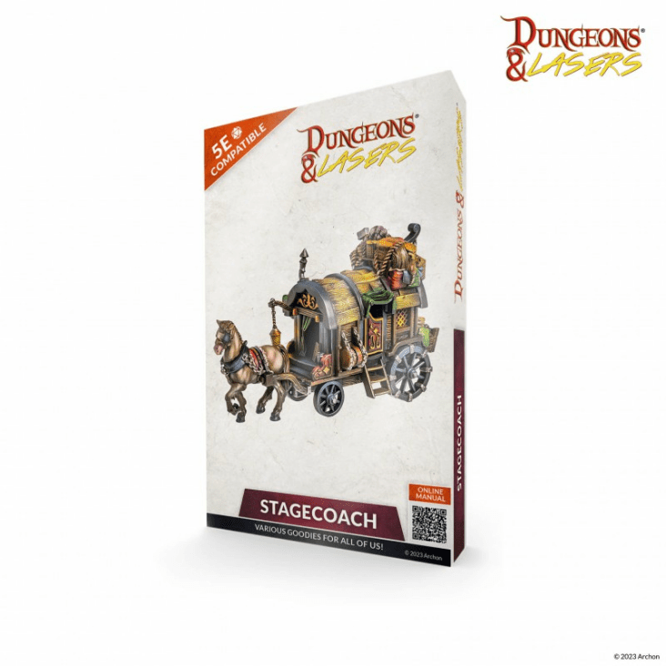 Dungeons & Lasers: Stagecoach. 3