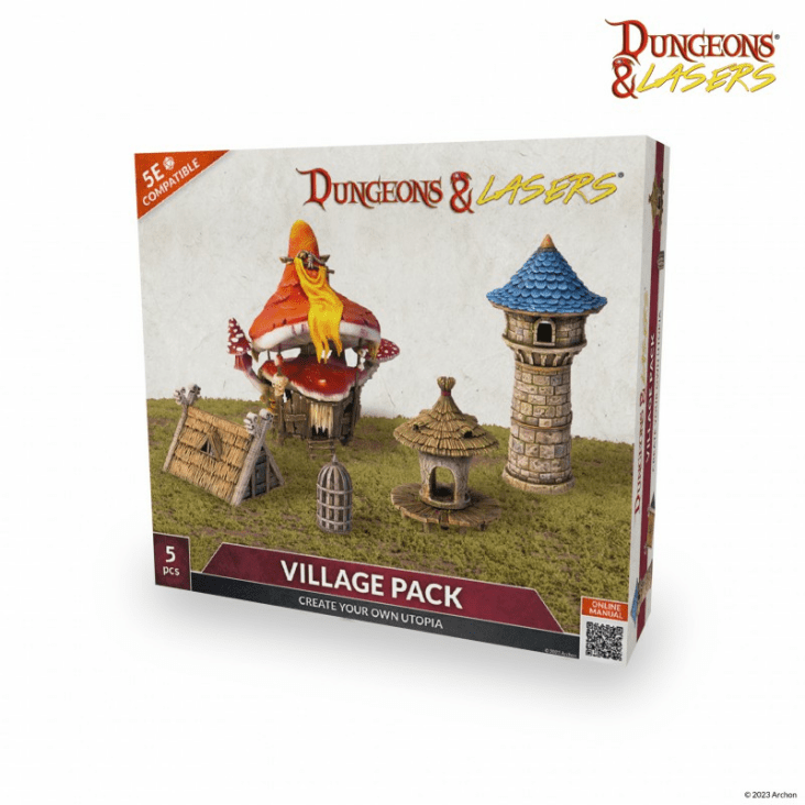 Dungeons & Lasers: Village Pack 2
