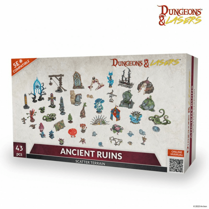 Dungeons & Lasers: Ancient Ruins Scatter Terrain 4
