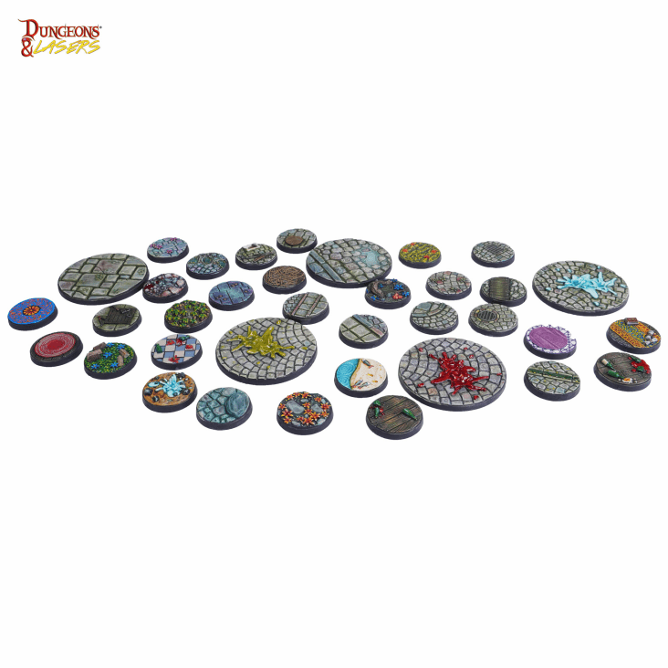 Dungeons & Lasers: Scenic Urban Bases Set 2