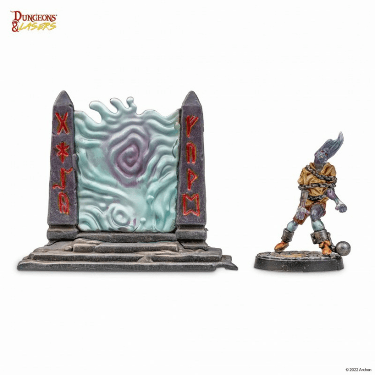 Dungeons & Lasers: Ghosts Miniature Pack 3