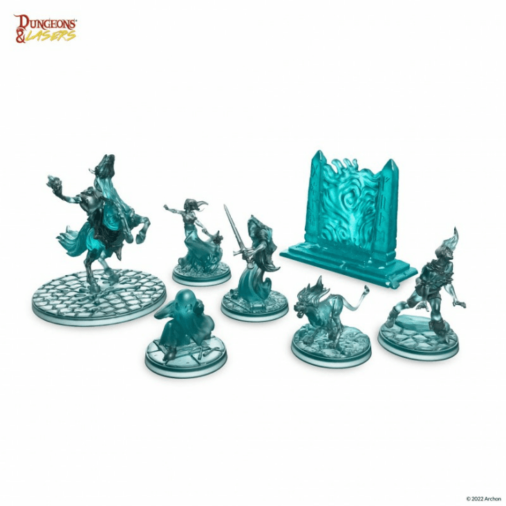 Dungeons & Lasers: Ghosts Miniature Pack 5