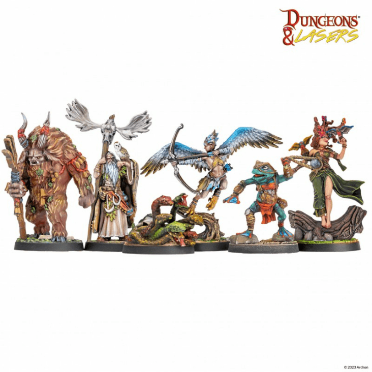 Dungeons & Lasers: Fantasy Miniatures Pack 2