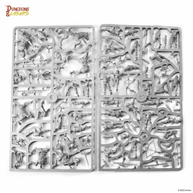 Dungeons & Lasers: Townsfolk Miniature Pack 5