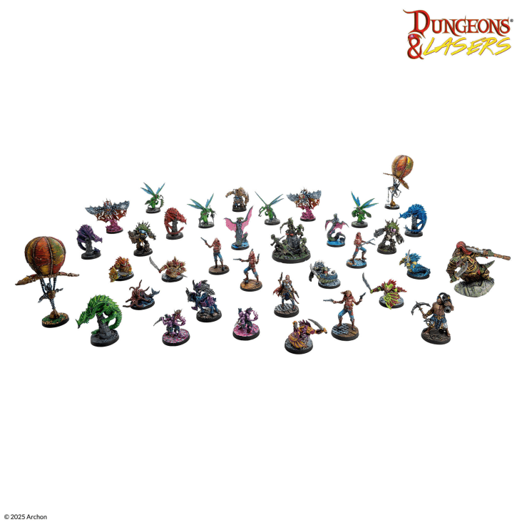 Dungeons & Lasers: Raiders And Beasts Of Scareguards Archipelago 5