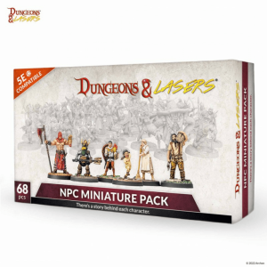 Dungeons & Lasers: Npc Miniature Pack 1