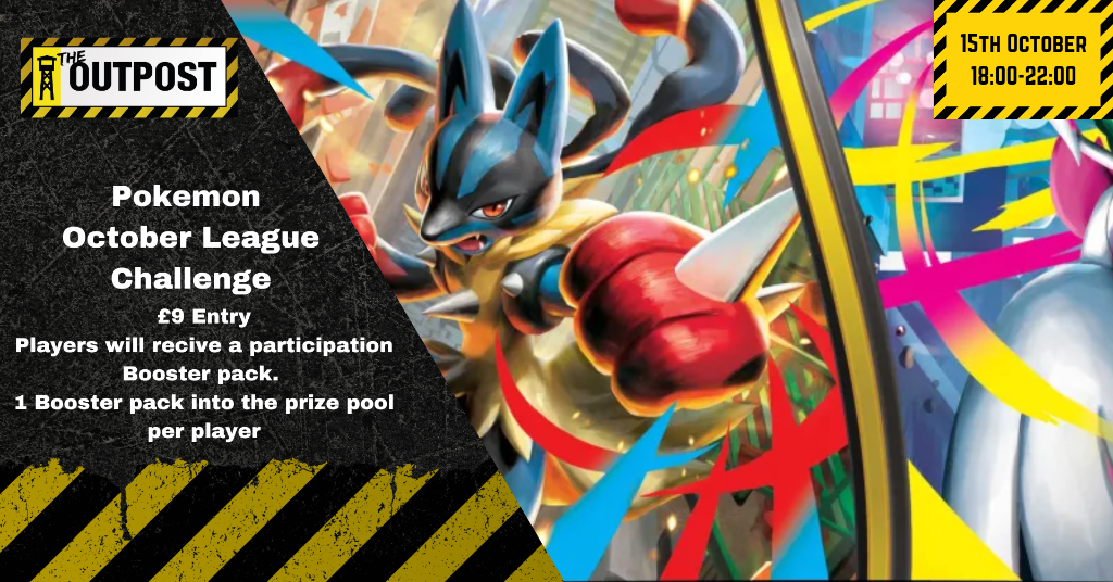 Ticket: Pokemon October League Challenge Event 1