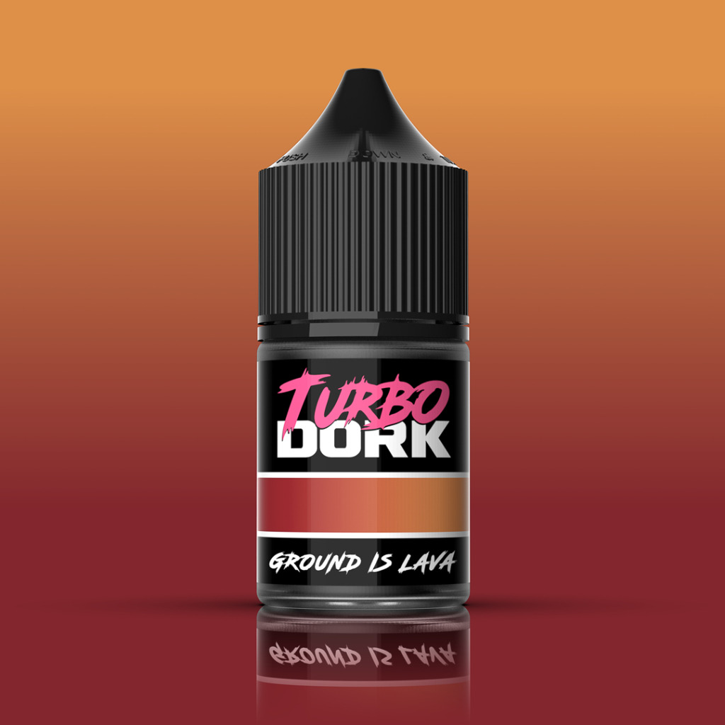 Turbo Dork: Ground Is Lava TurboShift Acrylic Paint 22ml Bottle 1