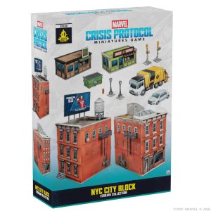 Marvel Crisis Protocol: NYC City Block Terrain Collection 1