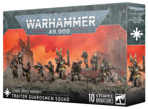 Chaos Space Marines: Traitor Guardsmen Squad 1