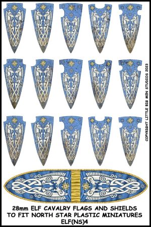 Elf Cavalry Flags & Shields 1
