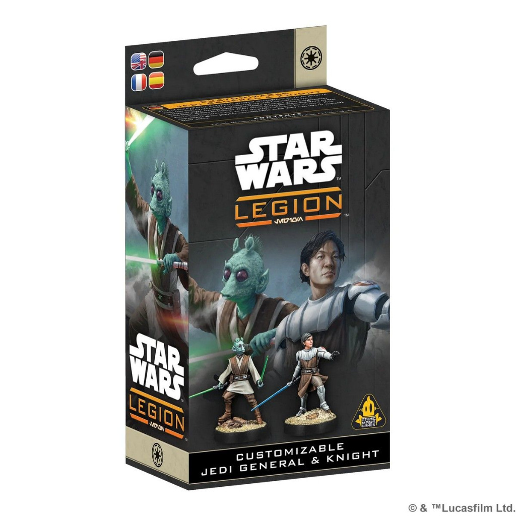 Star Wars: Legion - Customisable Jedi General & Knight 1