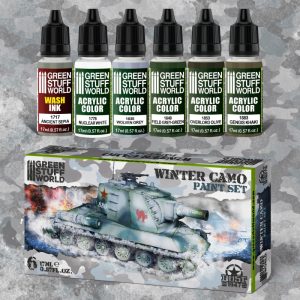 Paint Set - Winter Camo 1