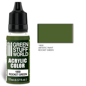 Acrylic Color ROCKET GREEN 1