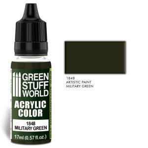 Acrylic Color MILITARY GREEN 1