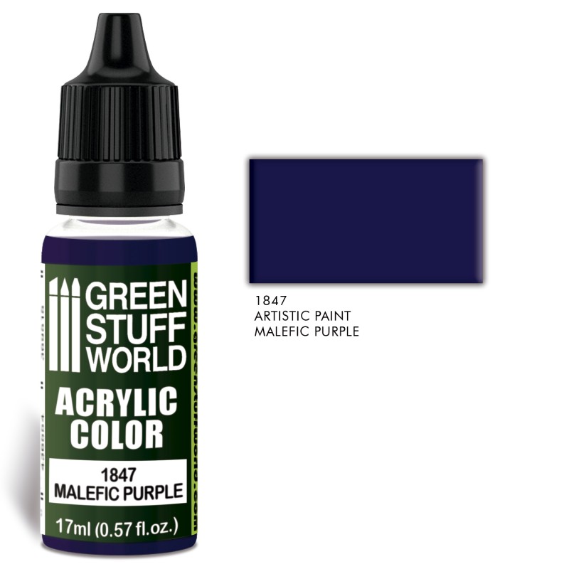 Acrylic Color MALEFIC PURPLE 1