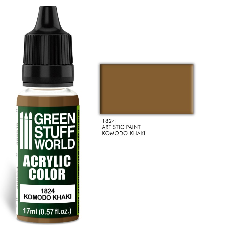 Acrylic Color KOMODO KHAKI 1