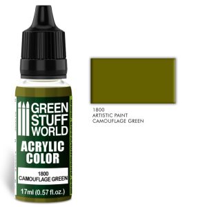 Acrylic Color CAMOUFLAGE GREEN 1