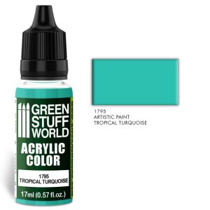 Acrylic Color TROPICAL TURQUOISE 1