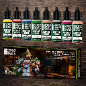 GSW Artistic Colours: Paint Set - Basic 1