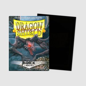 Dragon Shield Sleeves Matte Black (100) 1