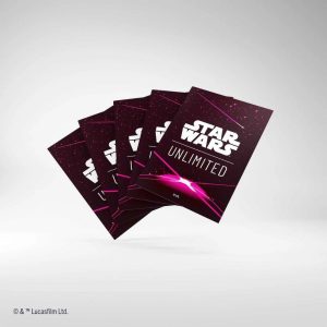 Gamegenic Star Wars: Unlimited Art Sleeves - Card Back Magenta 1