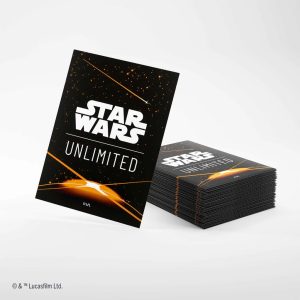 Gamegenic Star Wars: Unlimited Art Sleeves - Card Back Orange 1