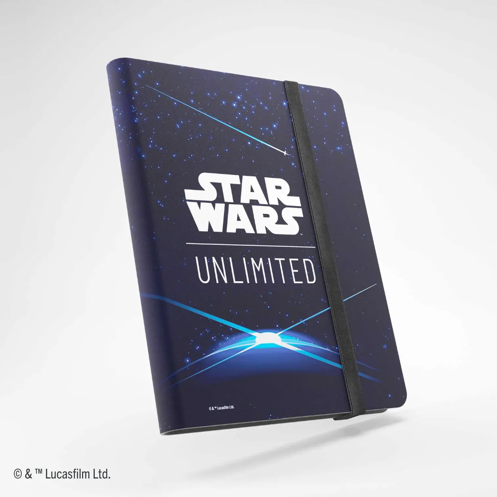 Gamegenic Star Wars: Unlimited 18-Pocket Album - Card Back Blue 1