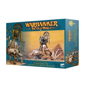Tomb Kings of Khemri: Tomb King on Necrolith Bone Dragon 1