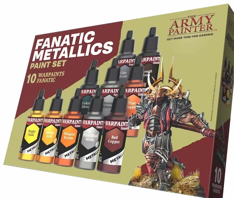 Warpaints Fanatic Metallics Paint Set 1