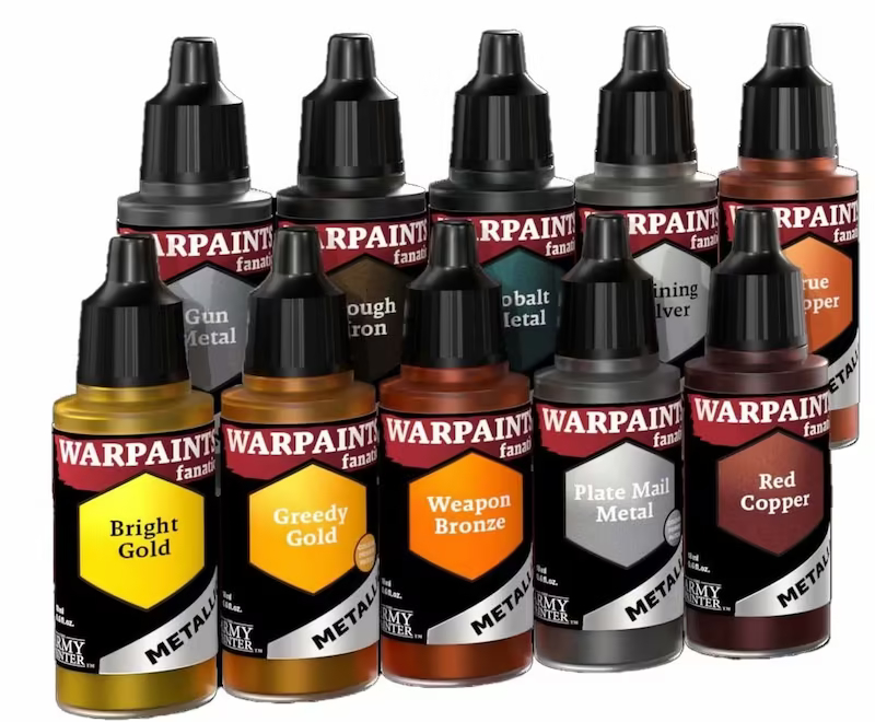Warpaints Fanatic Metallics Paint Set 2