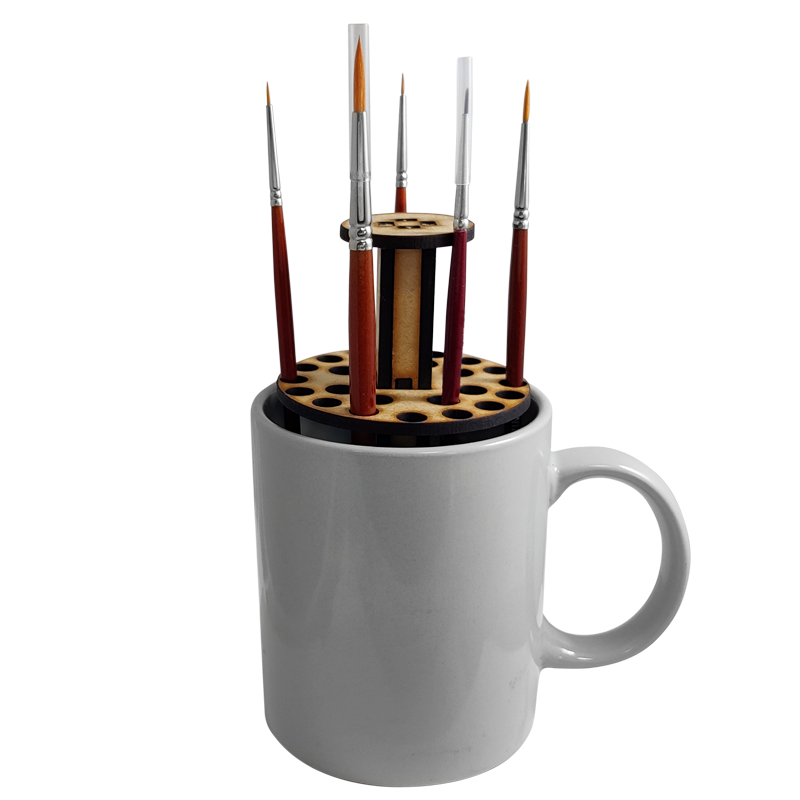 Mug o' Brush - Paint Brush Stand 3