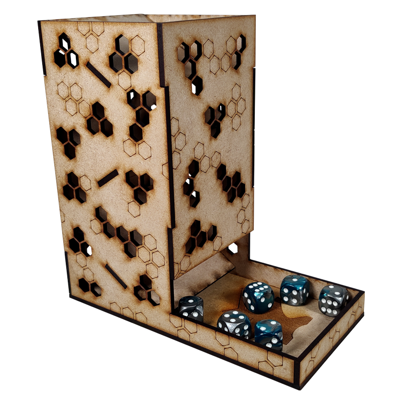 Dice Tower - Honeycomb 3