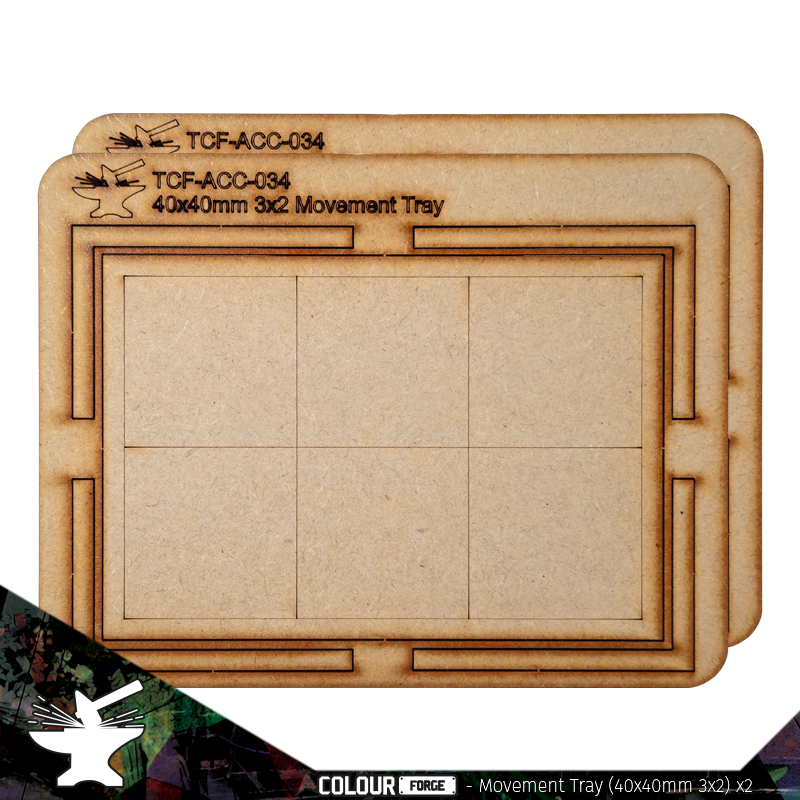 Movement Tray 40mm (3 x 2) 1