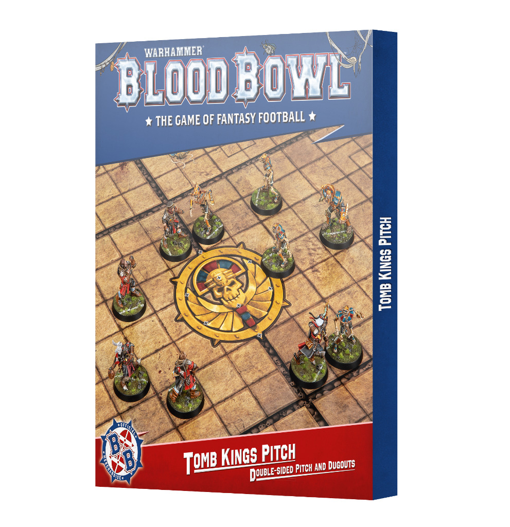 Blood Bowl: Tomb Kings Team Pitch & Dugouts 1