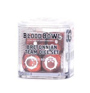 Blood Bowl: Bretonnian Team Dice Set 1