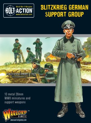 German Blitzkrieg Support Group (HQ, Mortar & MMG) 1