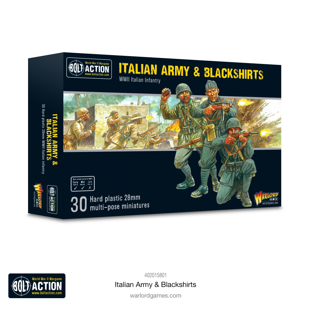 Italian Army & Blackshirts Infantry 1