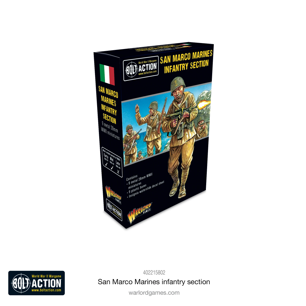 Italian San Marco Marines Infantry Squad 3