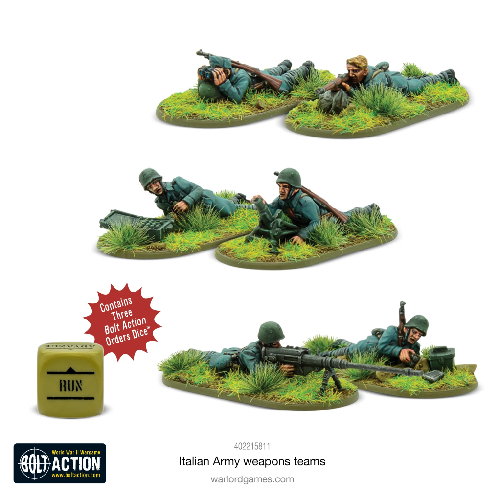 Italian Army Weapons Teams 1