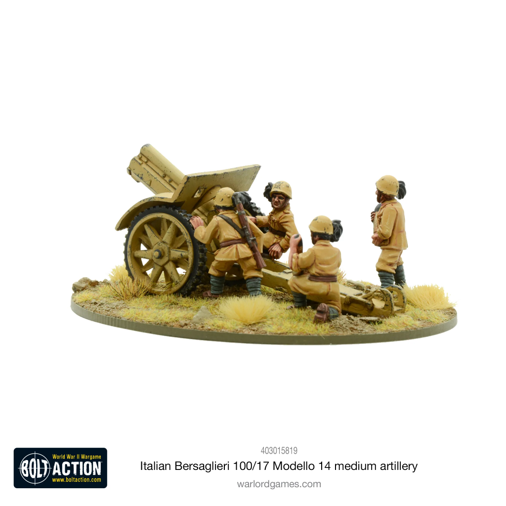 Italian Bersaglieri Modello 14 Medium Artillery 3