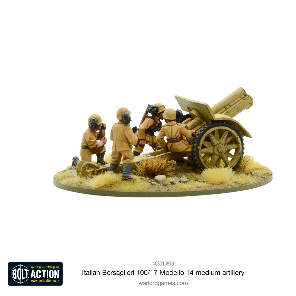 Italian Bersaglieri Modello 14 Medium Artillery 4